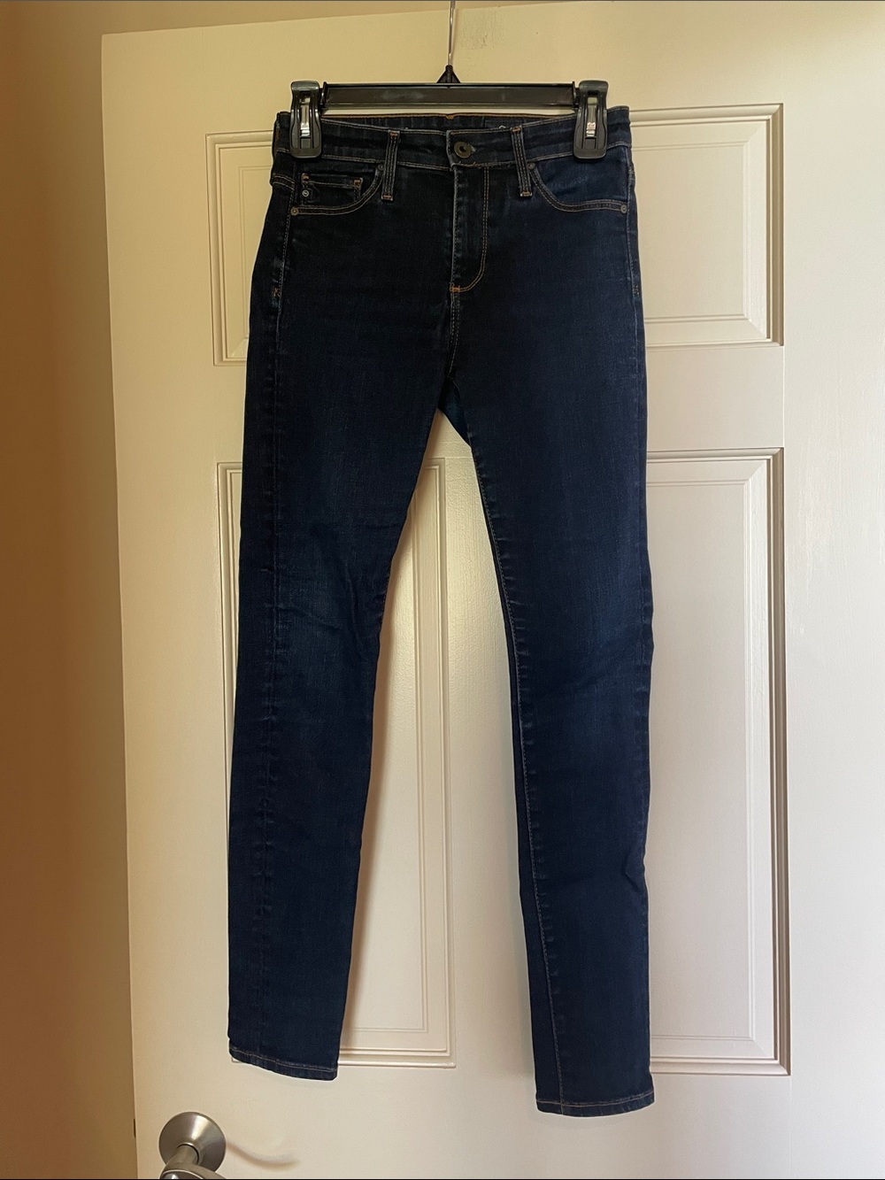 AG Adriano Goldschmied Women's Dark Indigo Skinny Jeans